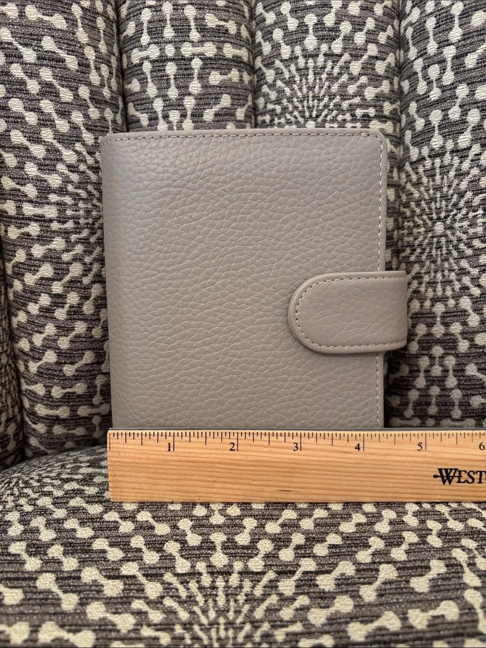 Filofax Pocket Norfolk Rings Planner Organizer Leather New Color: Taupe